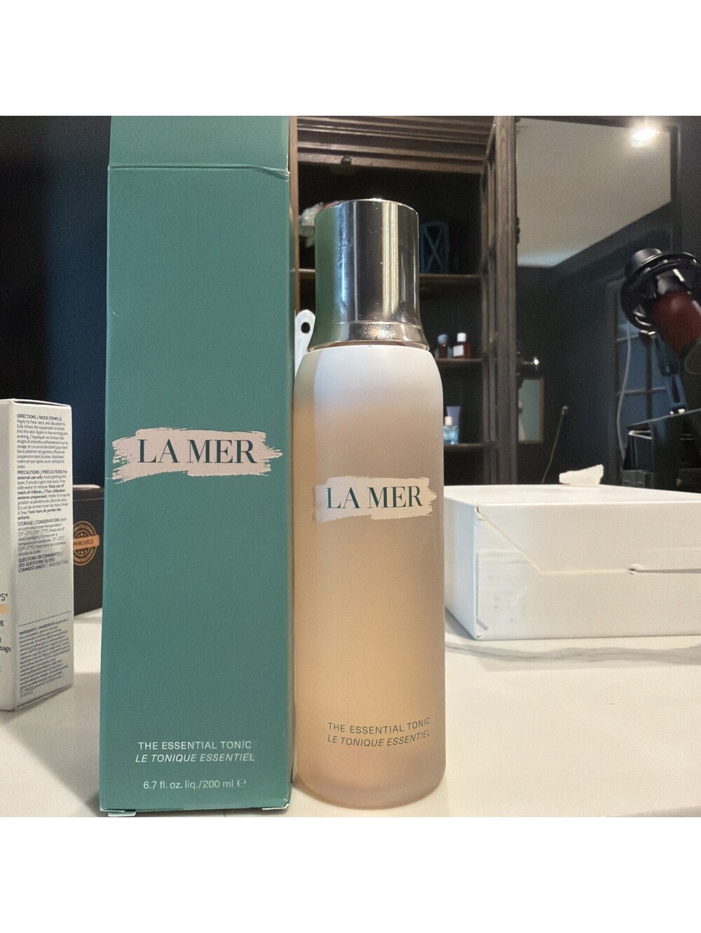 La Mer The Essential Tonic 6.7oz 200ml open Box $130